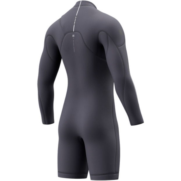 2026 Mystic Da Uomo The One 3/2mm Zip Free Manica Lunga Shorty Muta 35000.260061 - Dark Navy
